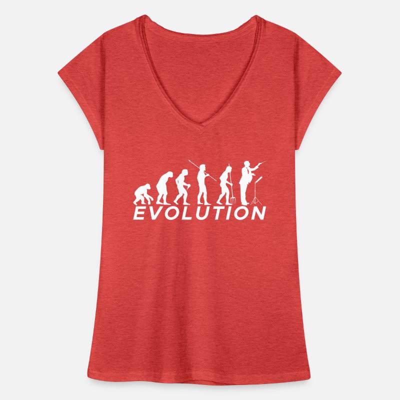 Evolution Dirigent T-Shirt Geschenk Frauen Vintage T-Shirt
