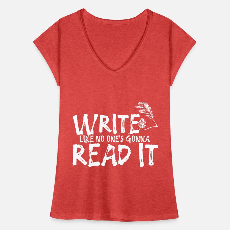 Write Like No One's going to Read It 2 Women's Vintage T-Shirt
