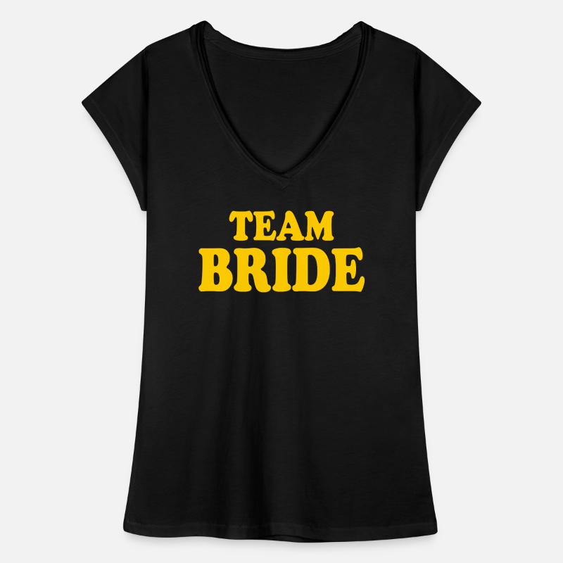 Team bride T-shirt vintage Femme