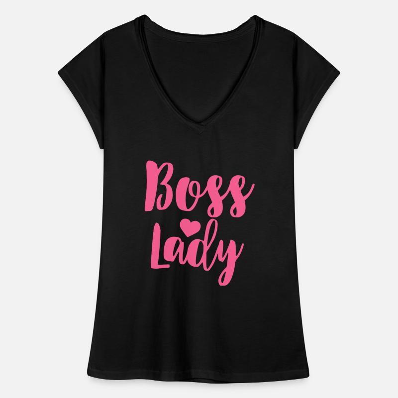 Niedliche mächtige Geschäftsfrau Frauen Vintage T-Shirt