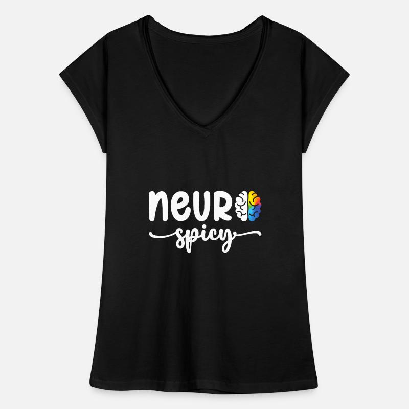 Cool Neurospicy Neuro Würzig Neurotypisch Frauen Vintage T-Shirt