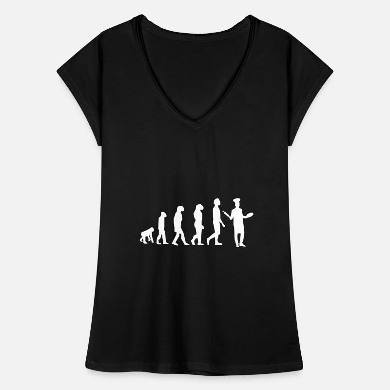 evolution chef patissier Küche Frauen Vintage T-Shirt