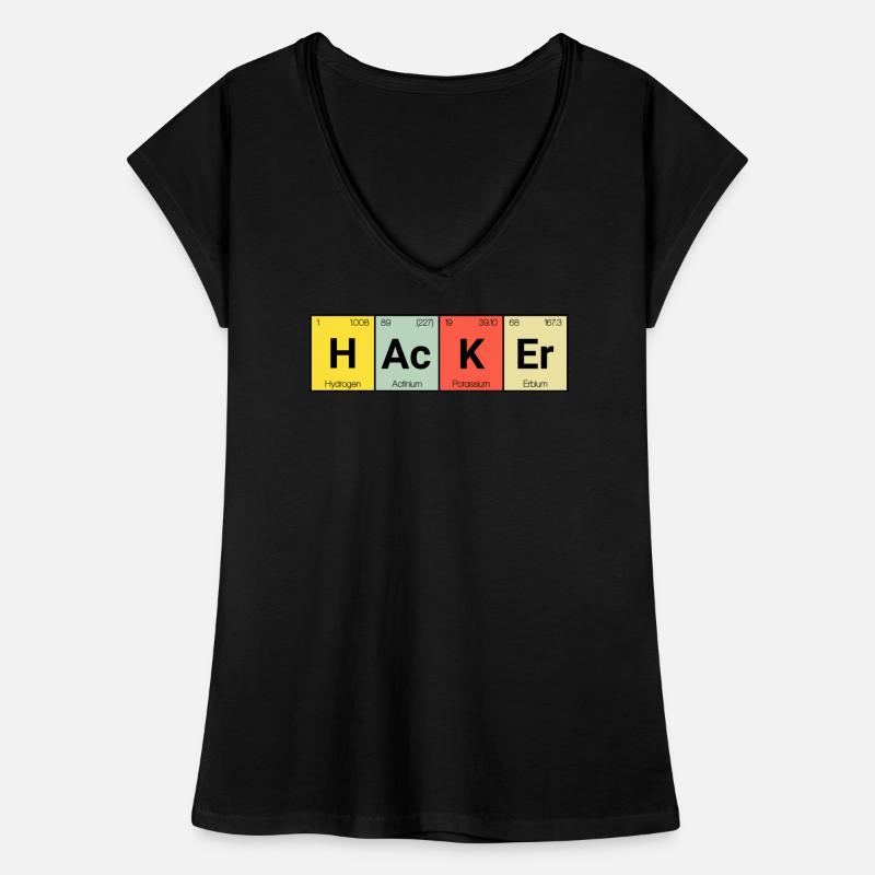 pirate informatique T-shirt vintage Femme