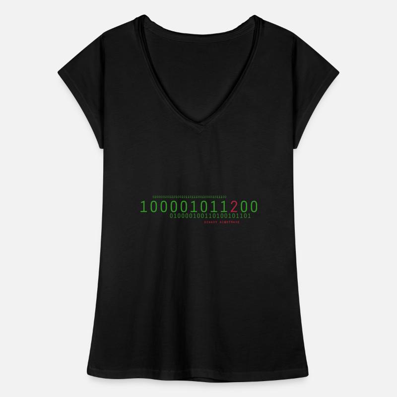 binary nightmare Frauen Vintage T-Shirt