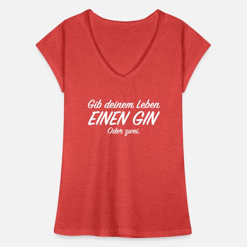 Gib deinem Leben einen Gin oder zwei, Party Bier Frauen Vintage T-Shirt