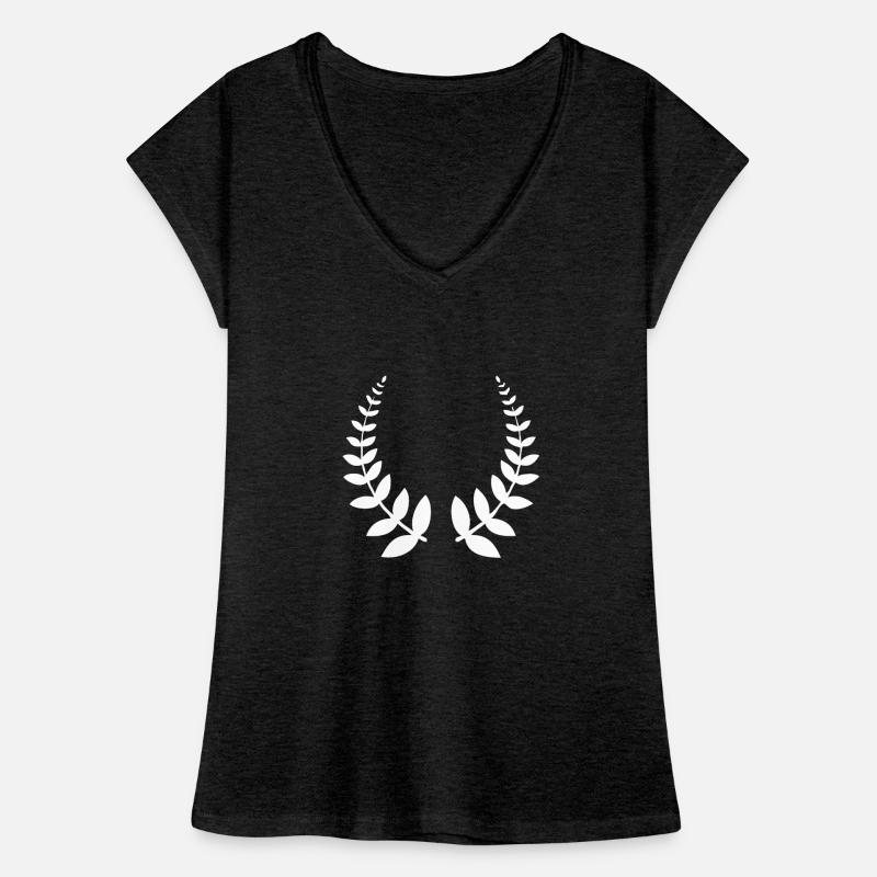 Siegerkranz Lorbeerkranz Gewinner Geschenk Frauen Vintage T-Shirt