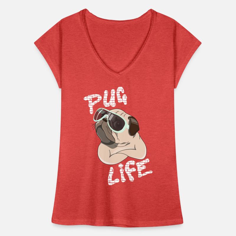 Pug: Pug Life Women's Vintage T-Shirt