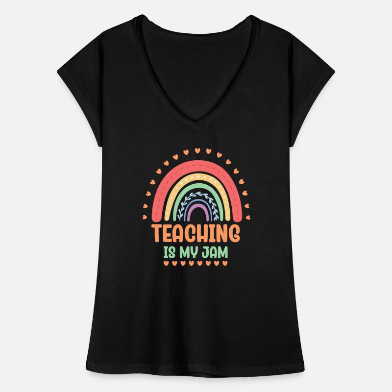 Enseigner est mon appréciation de l’enseignant de l’école Jam T-shirt vintage Femme