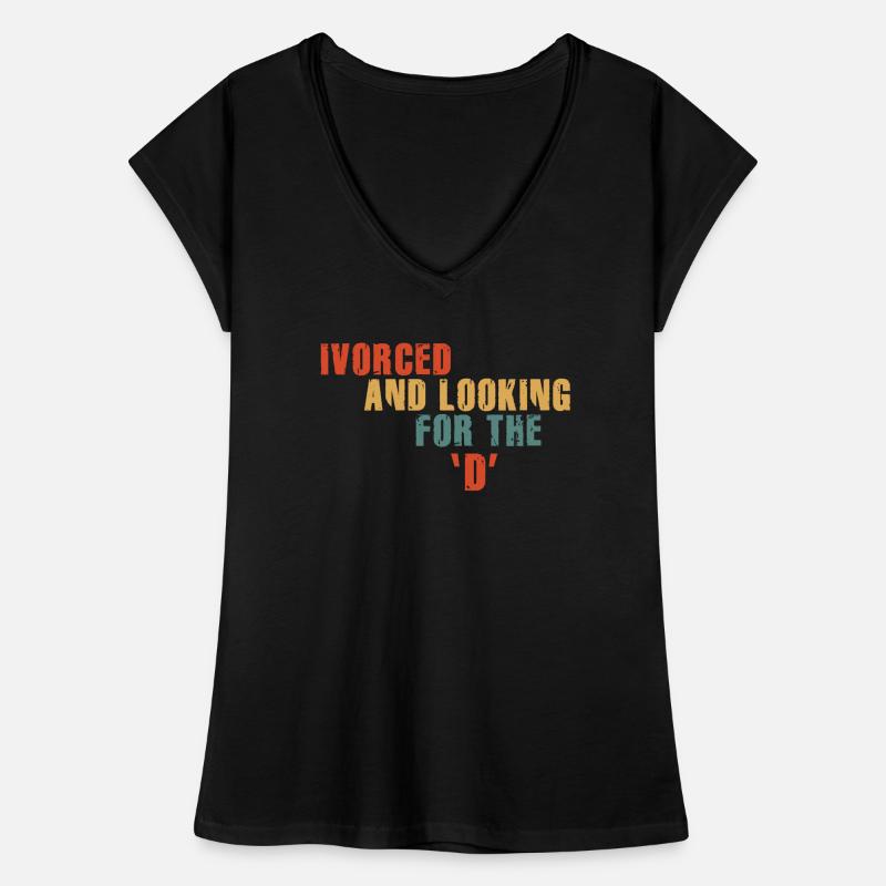 Ivorced And Looking For The D Divorced Tee Women's Vintage T-Shirt
