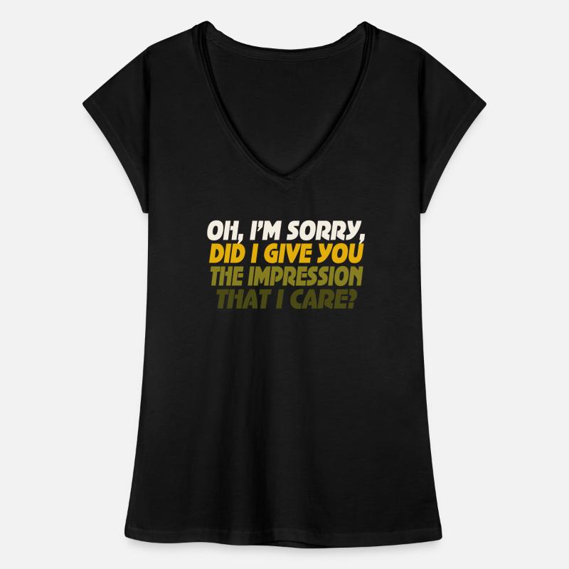 Indifference Sarcasm Different Attitude Women's Vintage T-Shirt