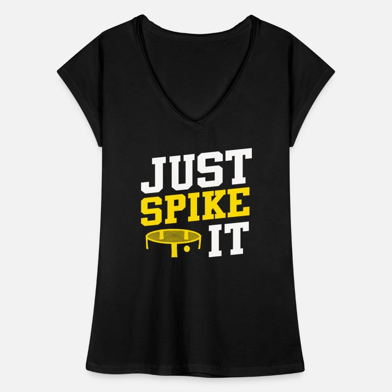 Just Spike It Roundnet Enthousiaste T-shirt vintage Femme