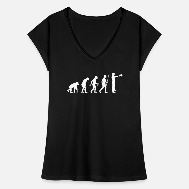 Evolution - Kettlebell swing T-shirt vintage Femme