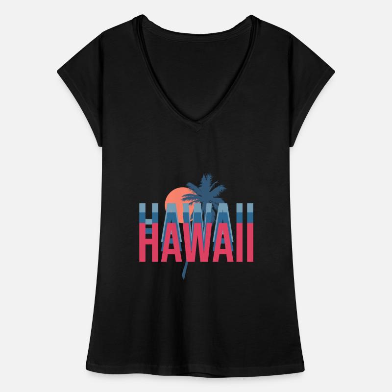 Hawaii Frauen Vintage T-Shirt
