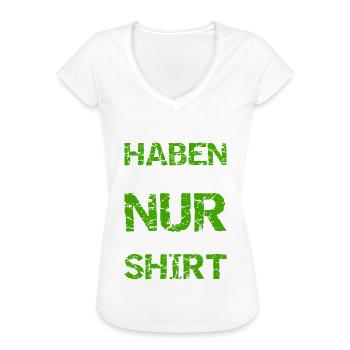 Zum Abschied Haben Nur Das Doofe Shirt Geschenk - Frauen Vintage T-Shirt - Schwarz - Vorne - Danielle (179cm)
