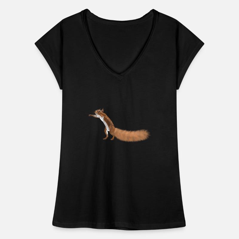Eichhörnchen Frauen Vintage T-Shirt