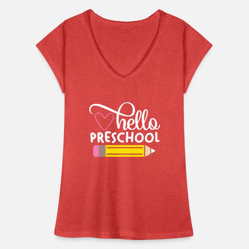 Hello Preschool Women's Vintage T-Shirt