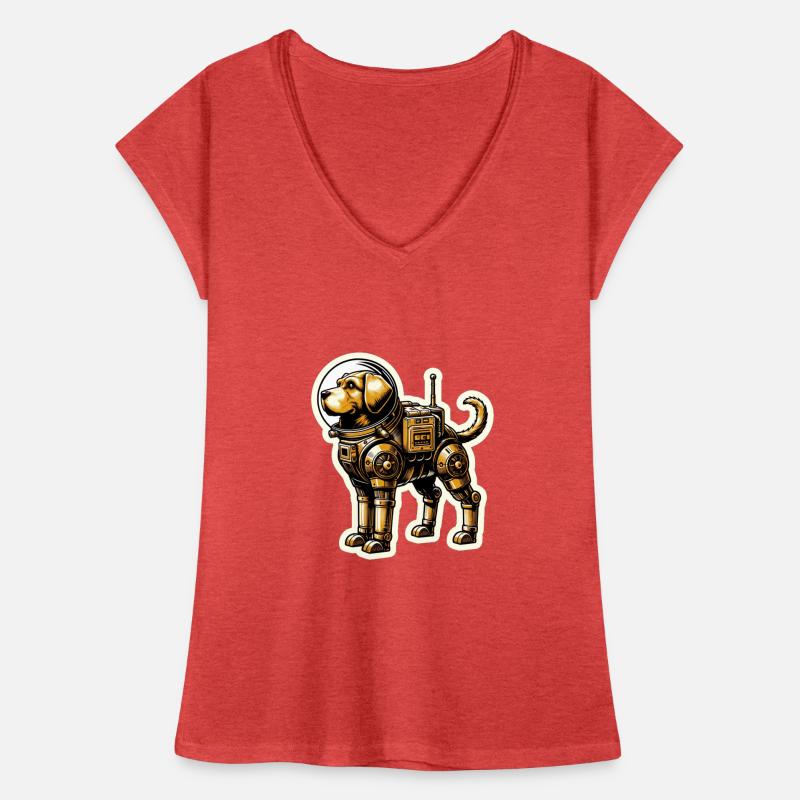 Chien de l’espace T-shirt vintage Femme