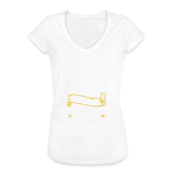Dackel Hund Dackel Hund Geschenk - Frauen Vintage T-Shirt - Schwarz - Vorne - Danielle (179cm)