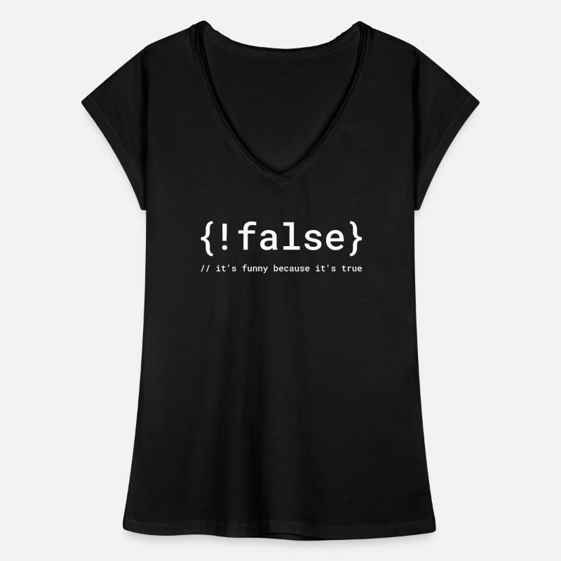 Code Humor Tee: The Logical Joke Women's Vintage T-Shirt