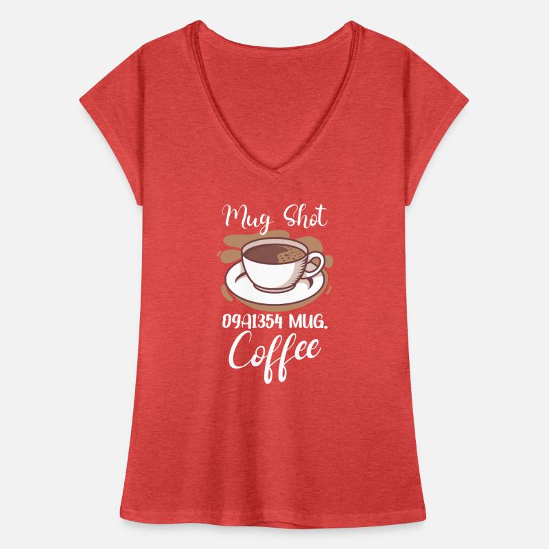 Coffee Lover Caffeine Molecule Java Latte Espresso Frauen Vintage T-Shirt