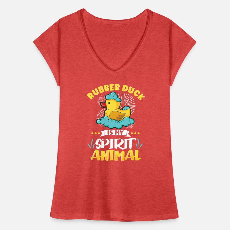 Rubber Duck Ducks Bird Hunt Duck lover Gift Idea Frauen Vintage T-Shirt