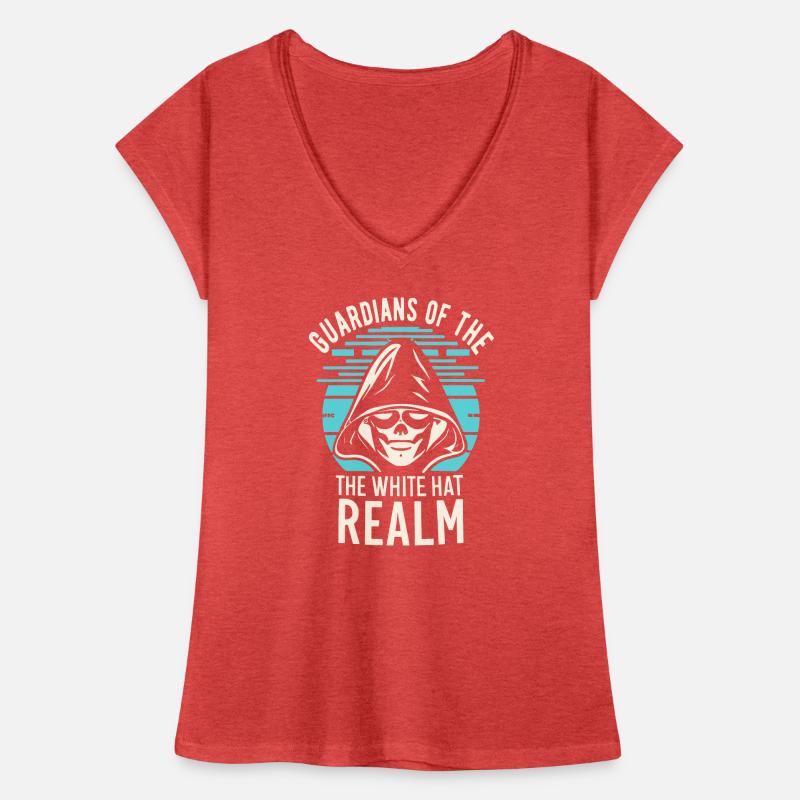 Ethical Hacking Analyst Ethical Cyber Security Women's Vintage T-Shirt