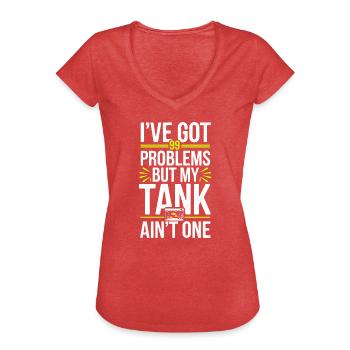 Aquascaping Enthusiast Underwater Gardening - Women's Vintage T-Shirt - heather red - Front - Danielle (179cm)