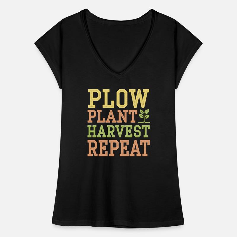 Farming Simulator Virtual Farming Game Fan Farm Women's Vintage T-Shirt