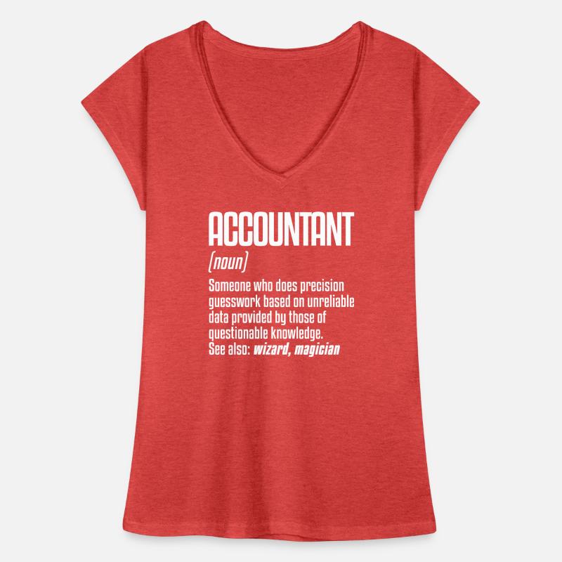 Comptable Définition | Comptabilité T-shirt vintage Femme