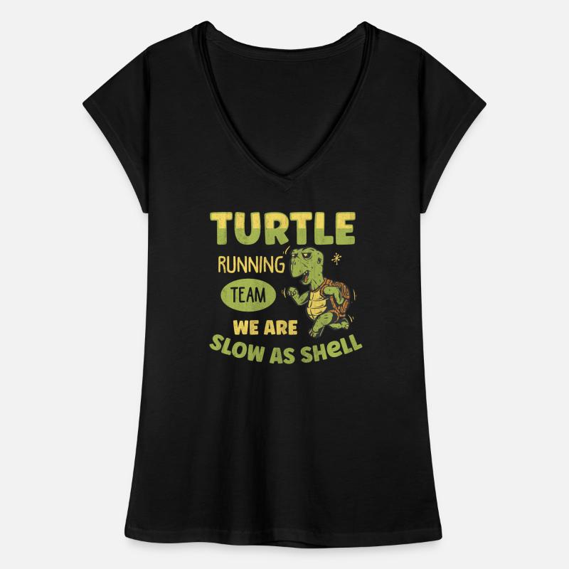 Turtle Running Team - We Are Slow As Shell Running Frauen Vintage T-Shirt