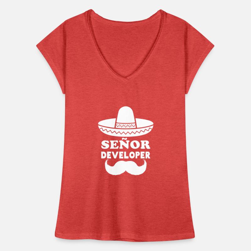 Señor Developer for programmers & developers Women's Vintage T-Shirt
