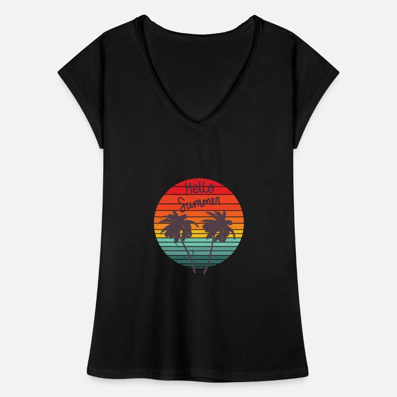 Hello Summer Frauen Vintage T-Shirt
