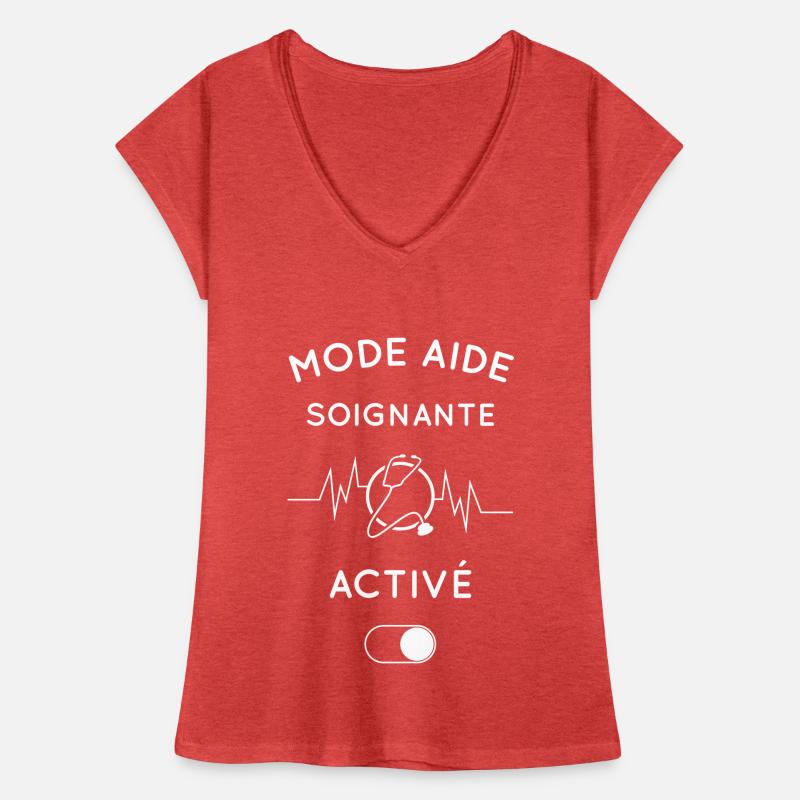 Mode aide-soignante activé T-shirt vintage Femme