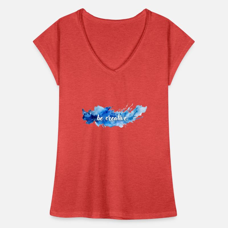 Soyez créatifs. T-shirt vintage Femme