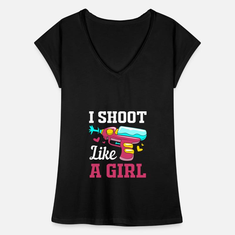 Pistolet à eau T-shirt vintage Femme