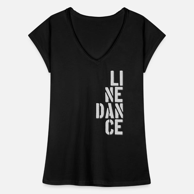 Line Dancing Line Dance T-shirt vintage Femme
