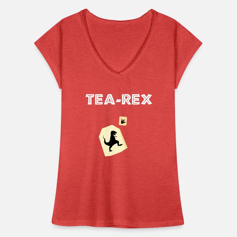 Tea Rex - Tee Rex / Geschenk Idee Frauen Vintage T-Shirt