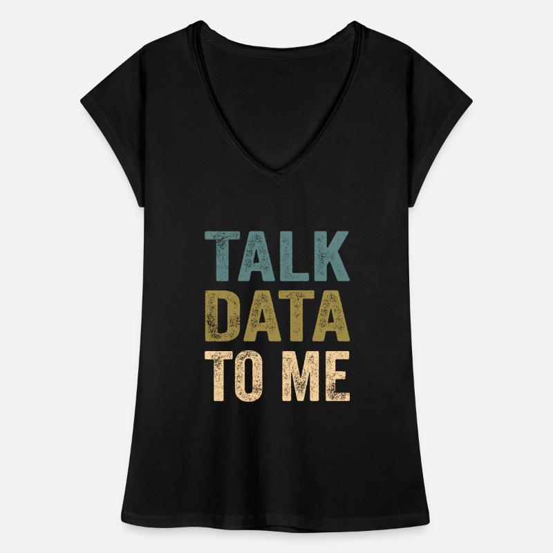 Daten Analytiker Datenschutz Beauftragter Frauen Vintage T-Shirt