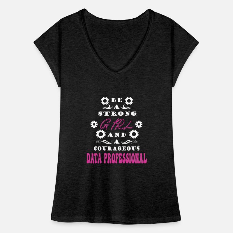 Daten Analytiker Datenschutz Beauftragter Frauen Vintage T-Shirt