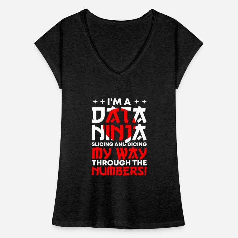 Daten Analytiker Datenschutz Beauftragter Frauen Vintage T-Shirt