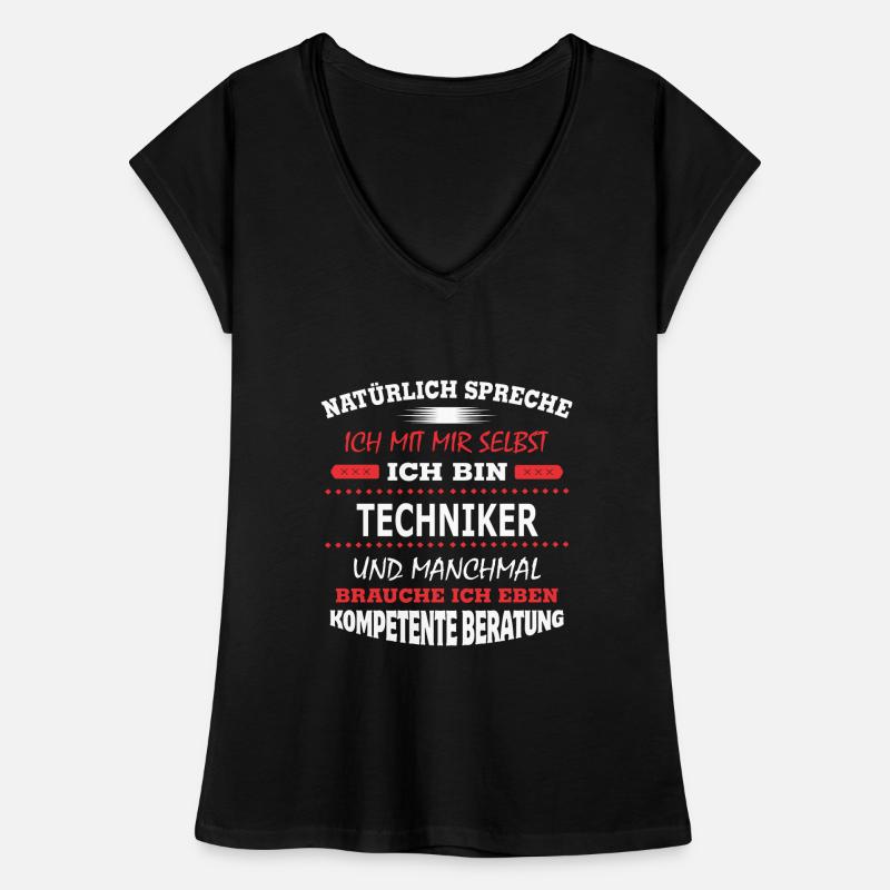 TECHNIKER Frauen Vintage T-Shirt