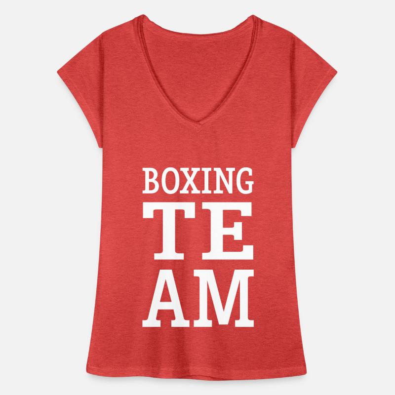 Équipe de boxe T-shirt vintage Femme