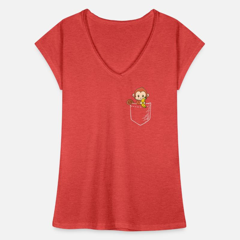 Monkey Women's Vintage T-Shirt