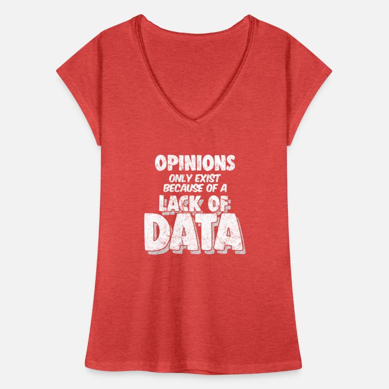 Computer Data Science Geek Pun Apparel Women's Vintage T-Shirt
