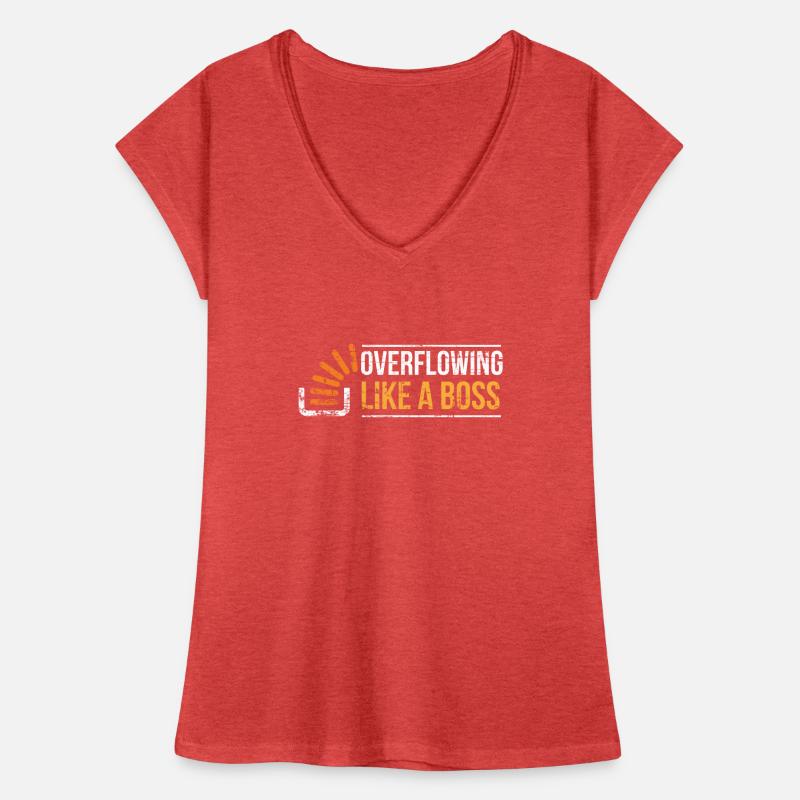 Programmateur Stackoverflow T-shirt vintage Femme