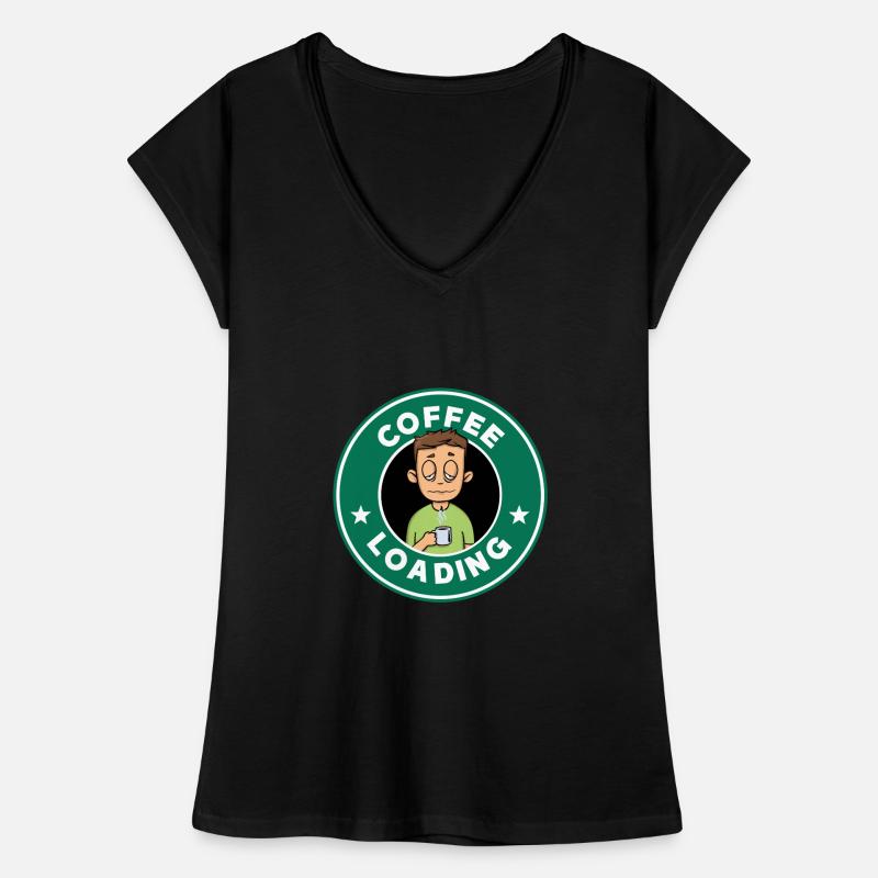 coffee loading Women's Vintage T-Shirt