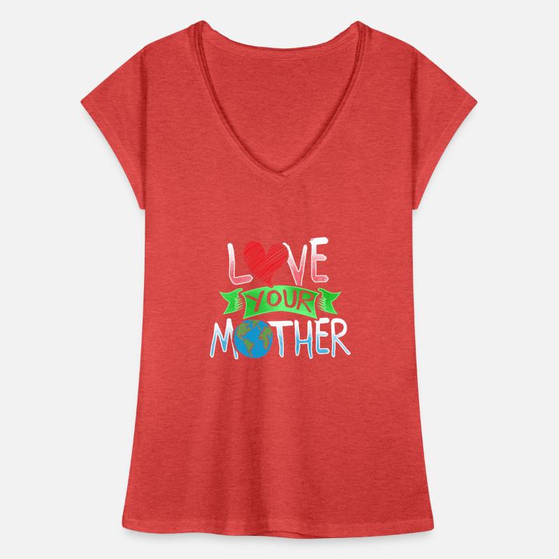 Tag der Erde Liebe deine Mutter Erde Frauen Vintage T-Shirt