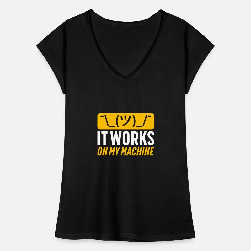 Ascii Coder CSS HTML Nerd Geek Programmer Women's Vintage T-Shirt