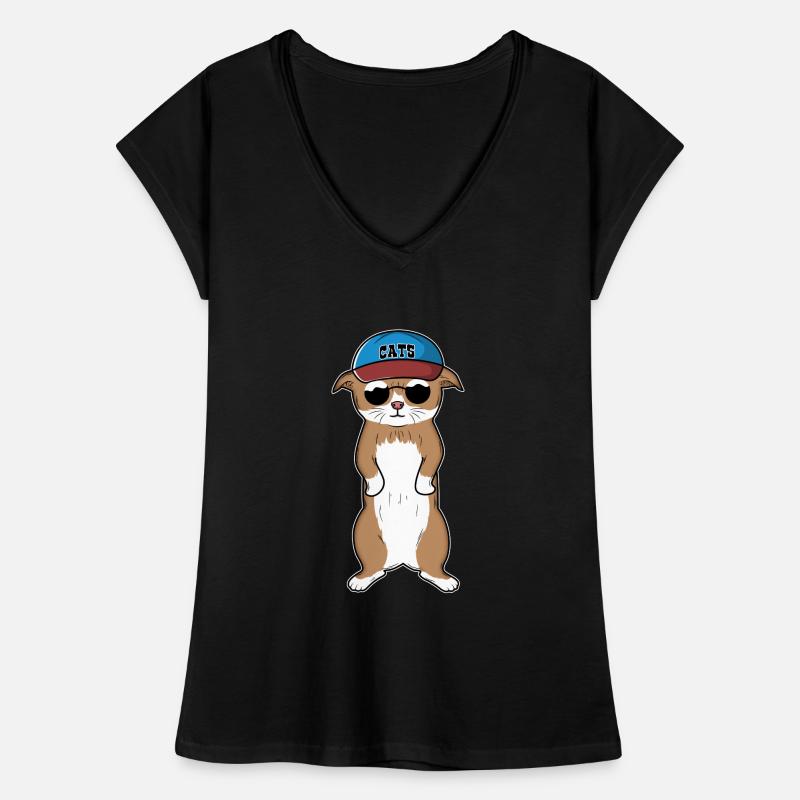 kitten met dop Vrouwen Vintage T-shirt