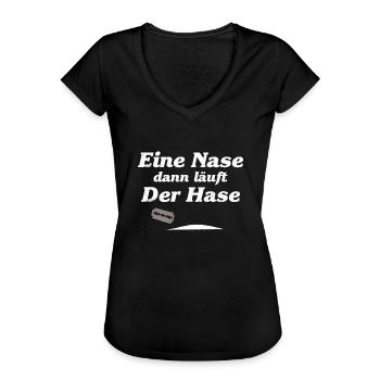 Drogen Kokain lustiger Spruch Mdma Geschenk - Frauen Vintage T-Shirt - Schwarz - Vorne - Danielle (179cm)